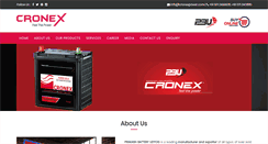 Desktop Screenshot of cronexpower.com